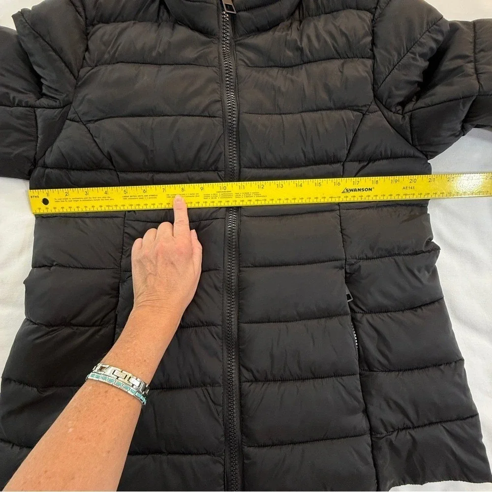 32 Degrees Heat‎ Puffer Jacket Black Large Women's - Picture 7 of 9